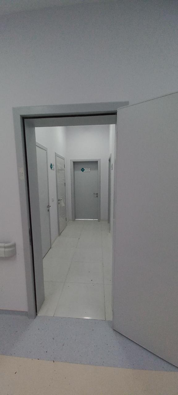 Arkadag Şehri hastane kapısı uygulaması