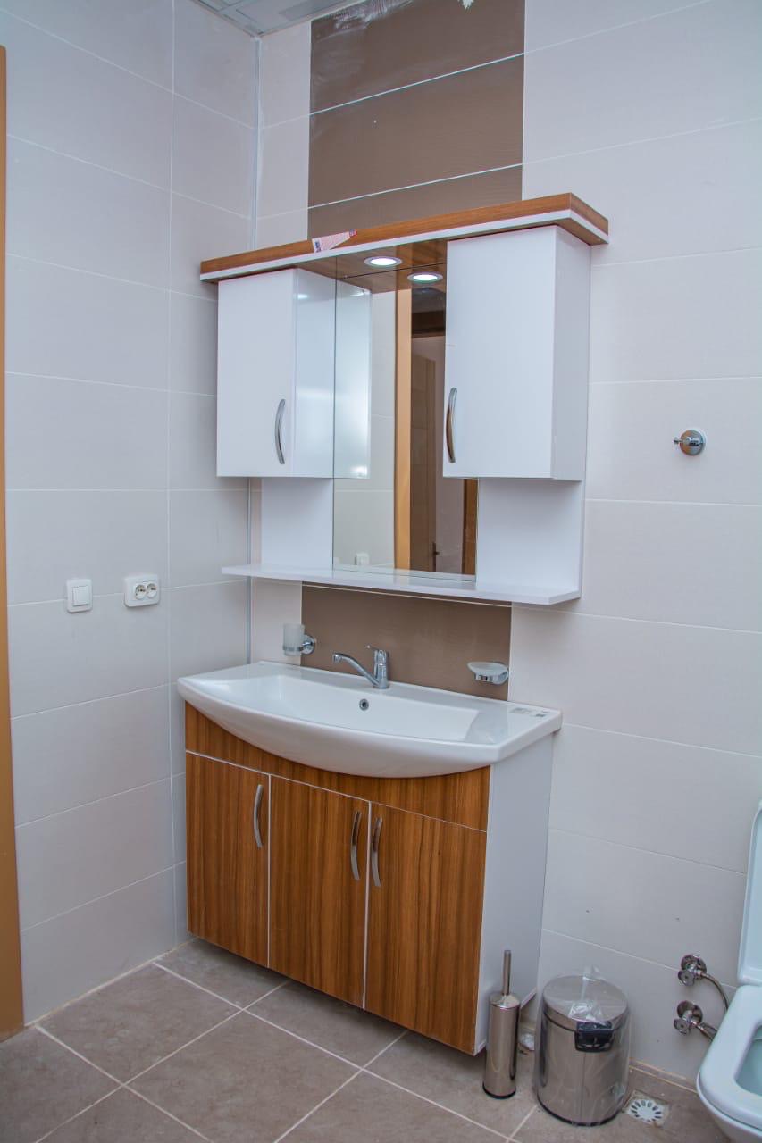 Aşkabat projesi banyo mobilyası uygulaması